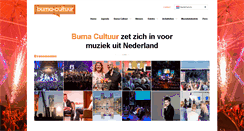 Desktop Screenshot of bumacultuur.nl
