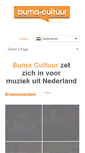 Mobile Screenshot of bumacultuur.nl